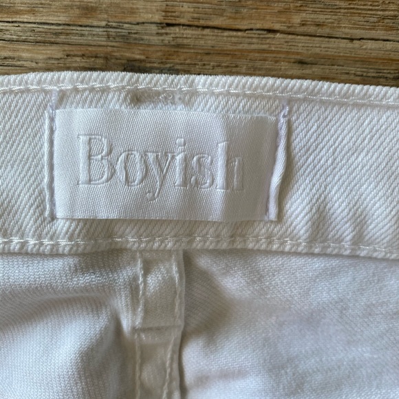 Boyish By Her Jeans High Waisted White Jeans - Picture 4 of 11